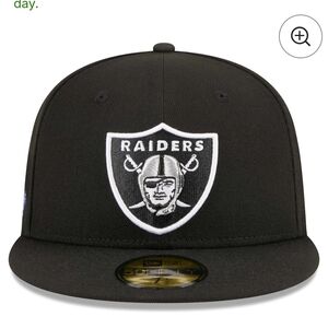 New Era Black 59FIFTY Cap Nwot